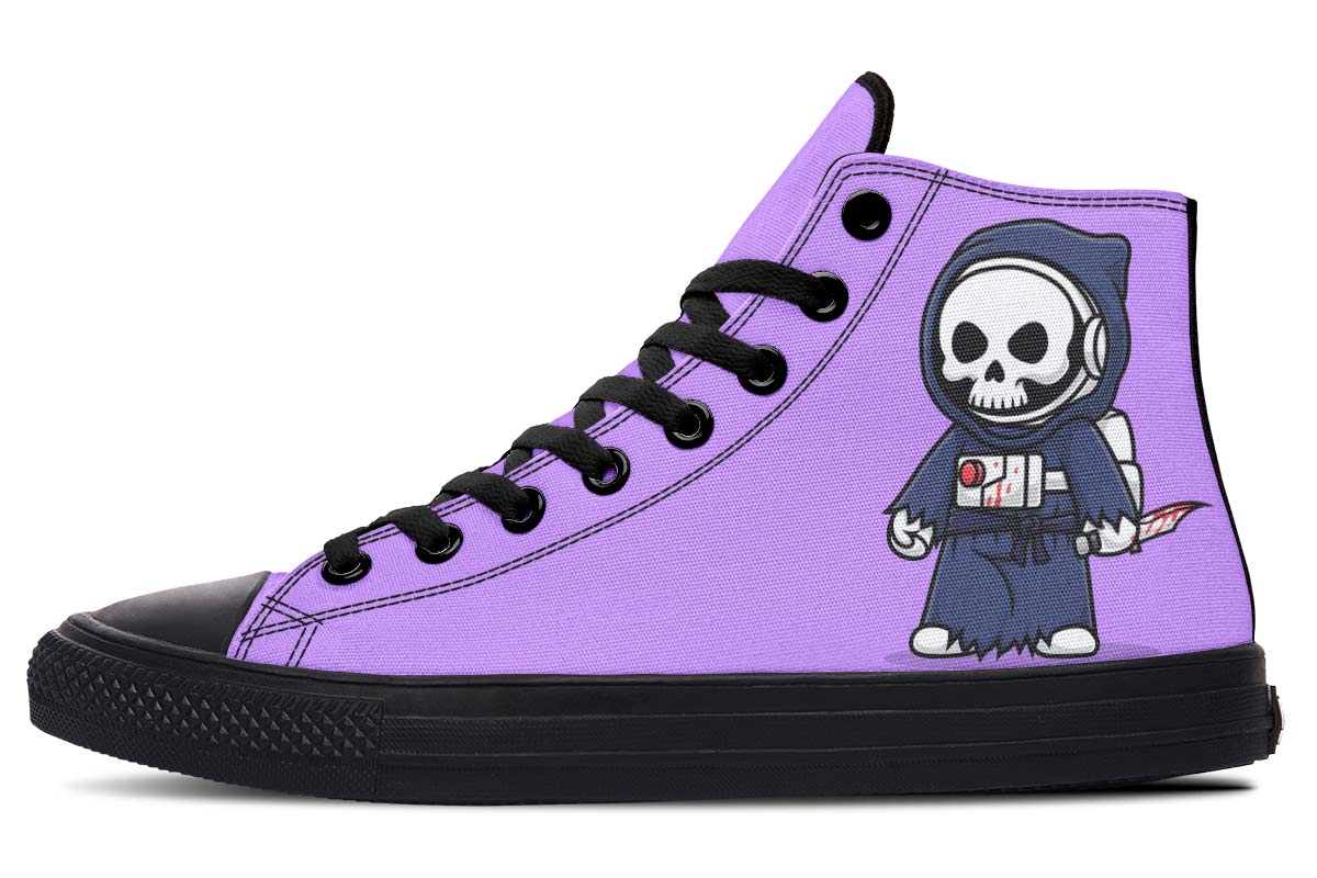 Cute Astronaut Grim Reaper Skull