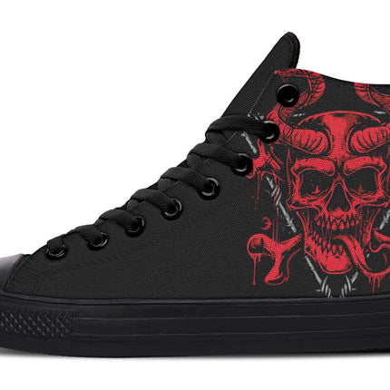 Red Demon Skull