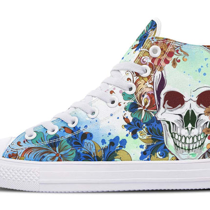 Skull With Floral Element