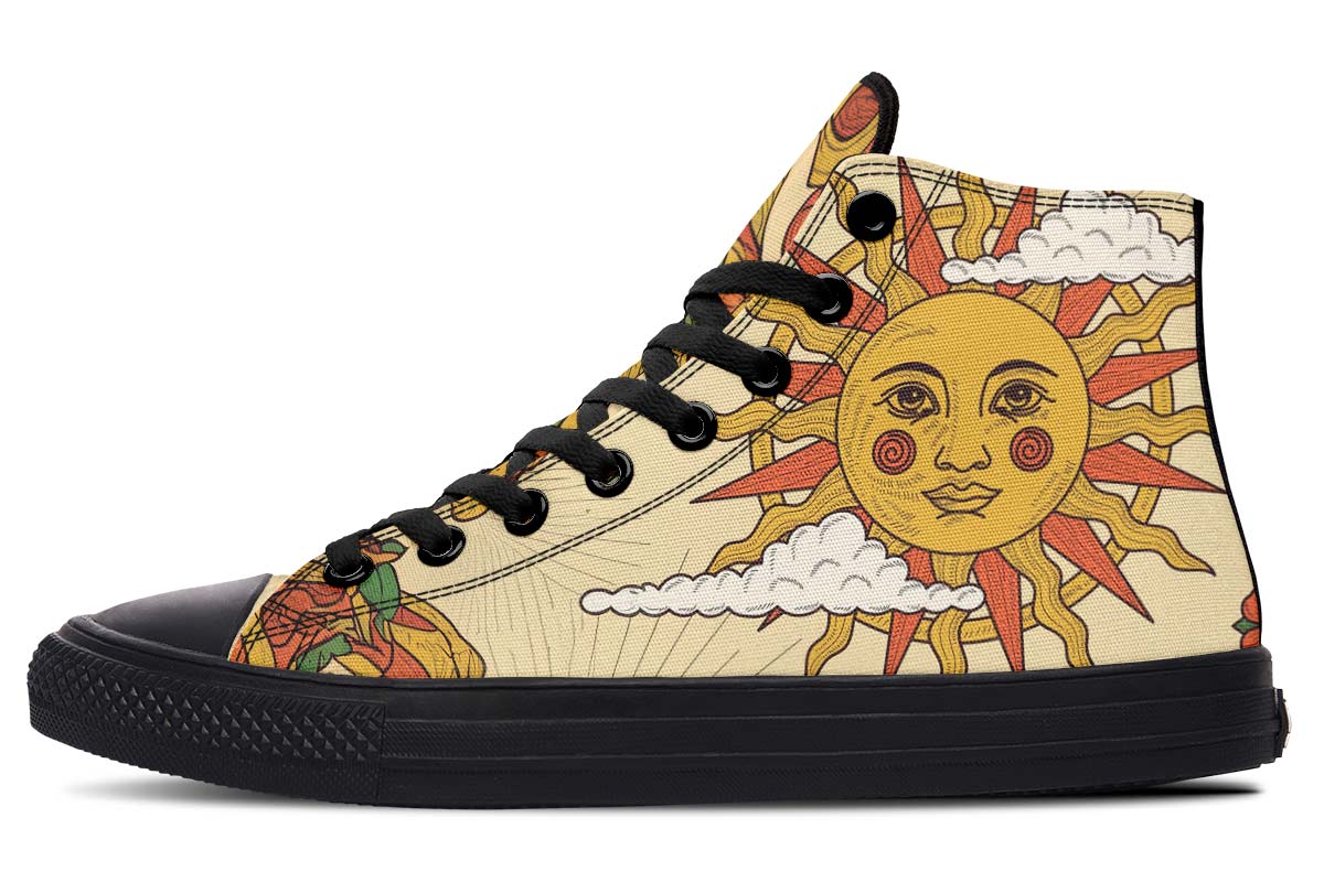 Hand Drawn Retro Sun