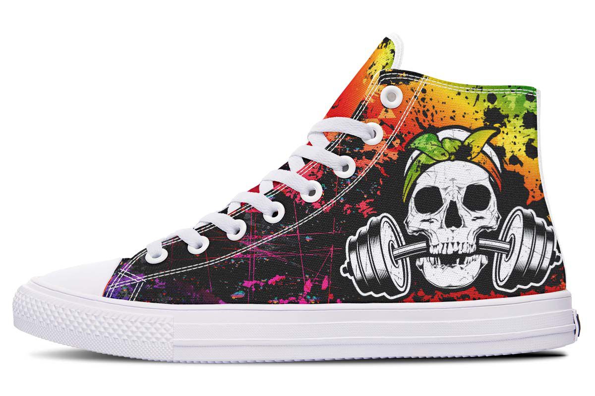 Splat Skull Rainbow