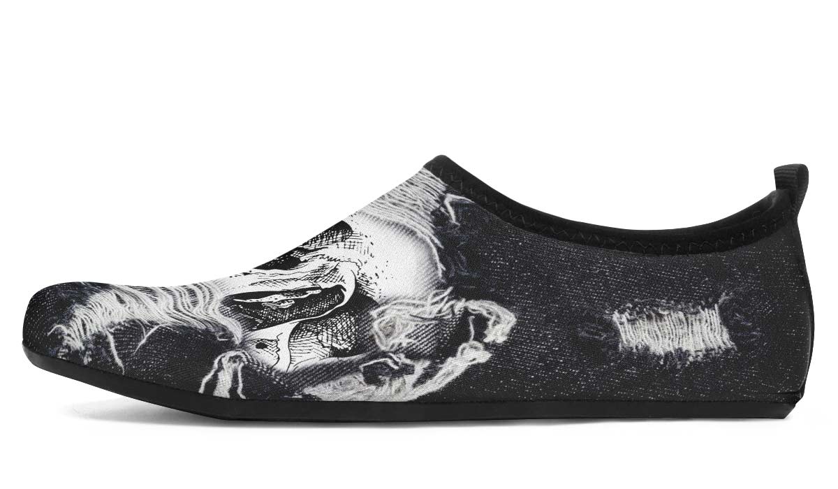 Skeleton cheap water shoes