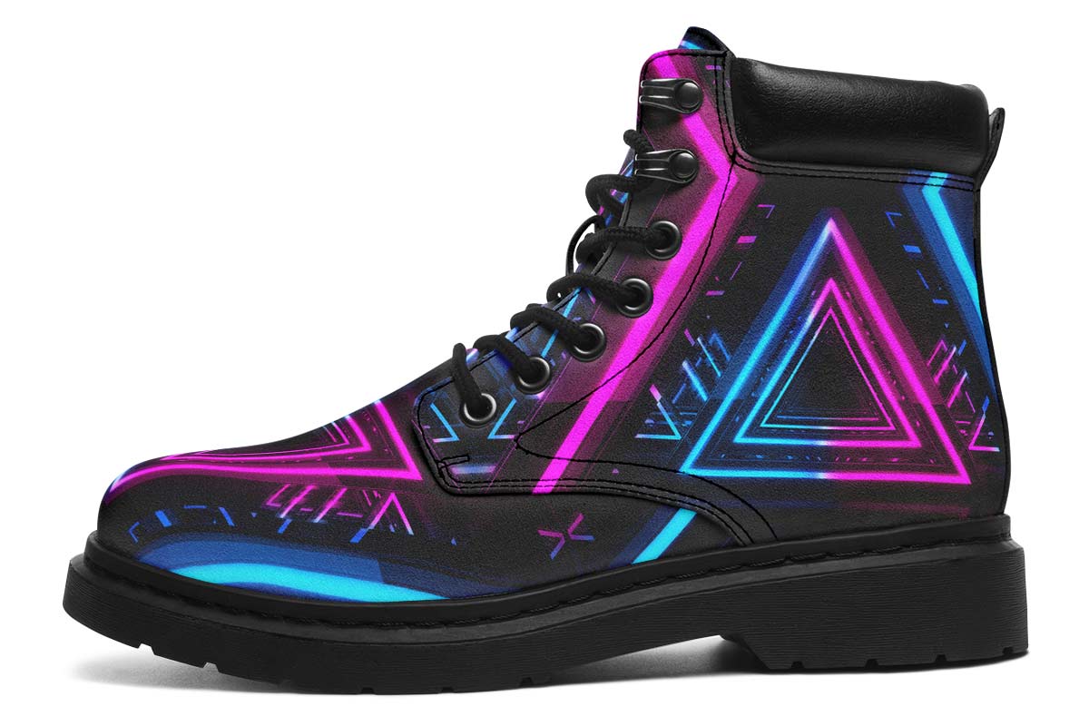 Neon Triangles