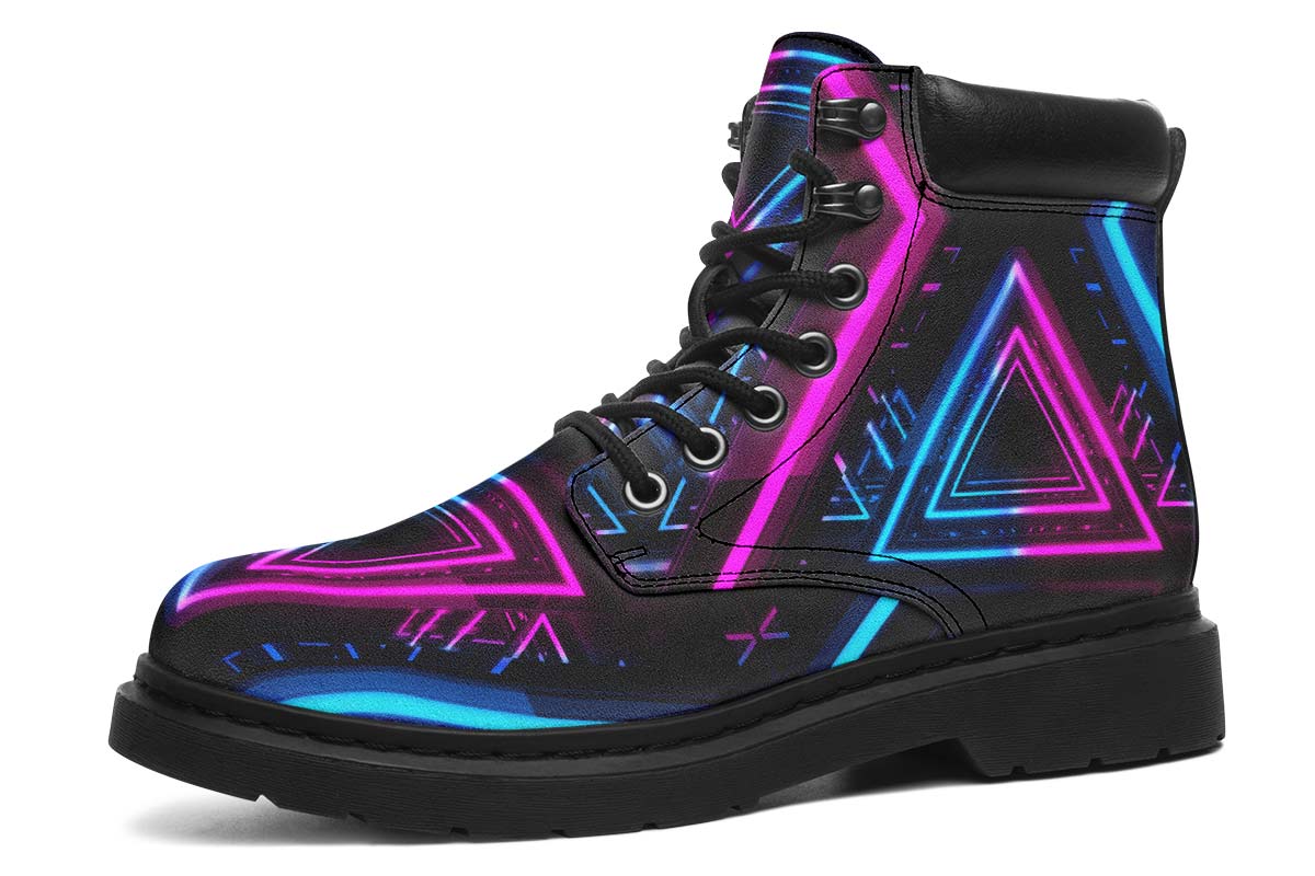 Neon Triangles