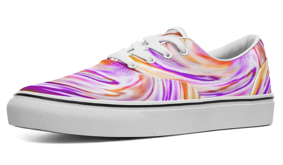 Purple And Orange Tie Dye Swirl