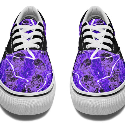 Anime Purple Lightning