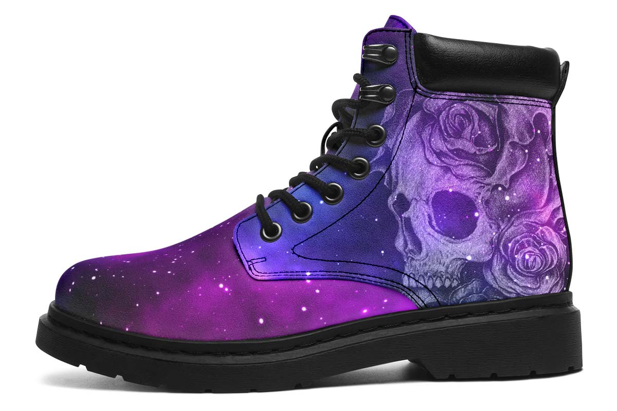 Galaxy Skull And Rose