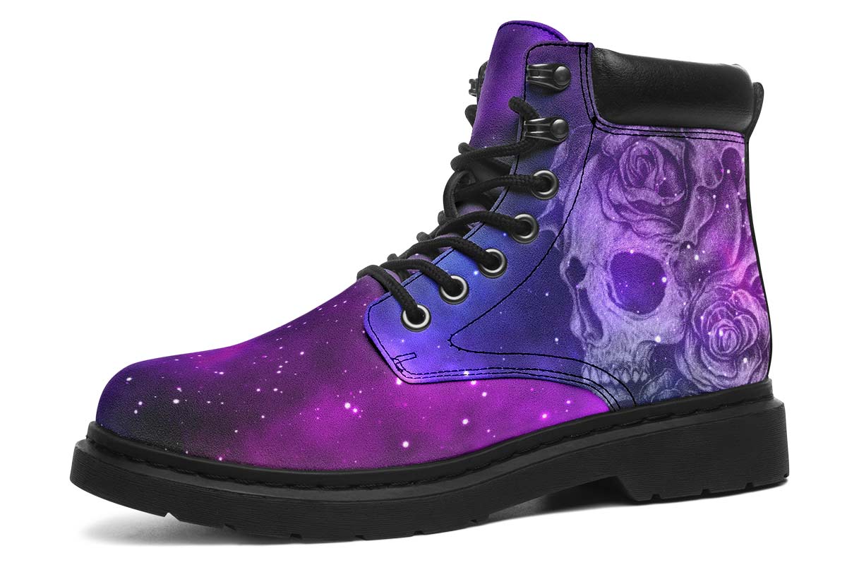 Galaxy Skull And Rose