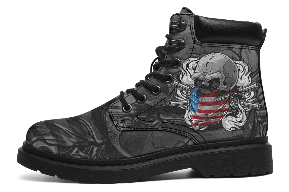 Usa Outlaw Skull