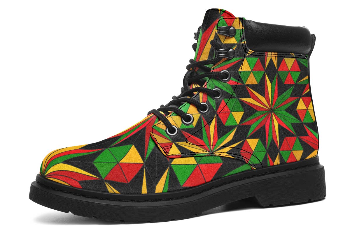 Geometric Reggae Pattern