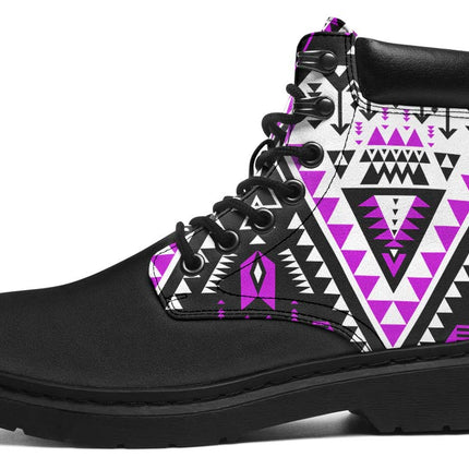 Native American Purple Pattern