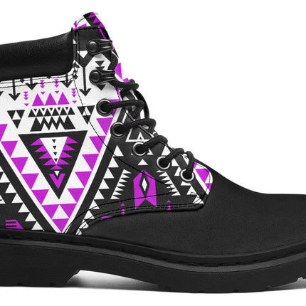 Native American Purple Pattern