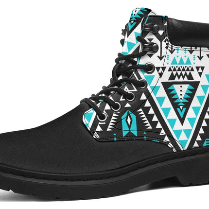 Native American Turquoise Pattern