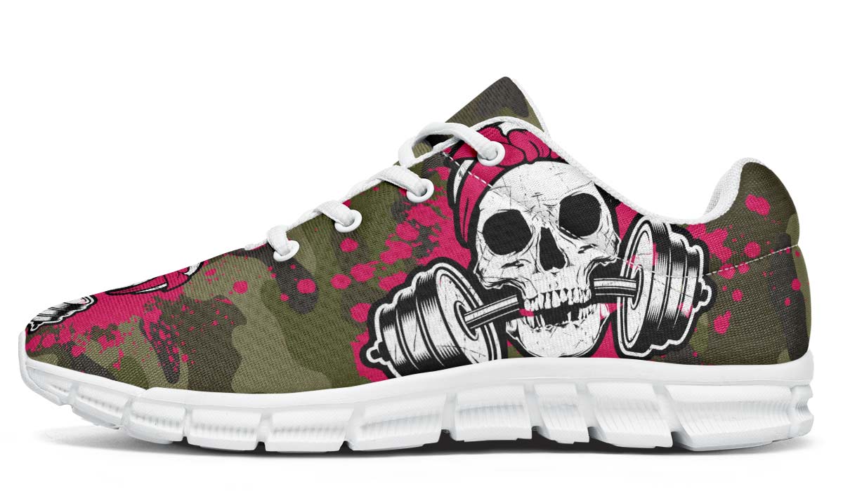 Camo Pink Splat Skull