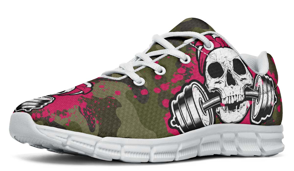 Camo Pink Splat Skull