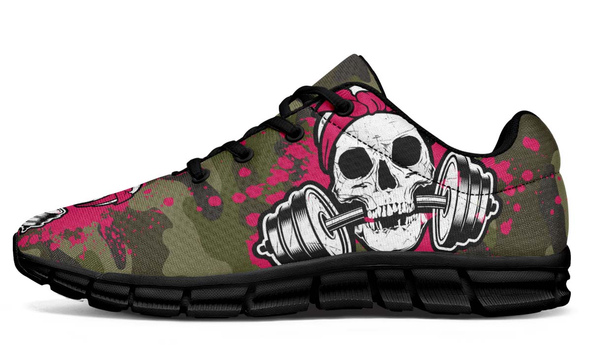 Camo Pink Splat Skull