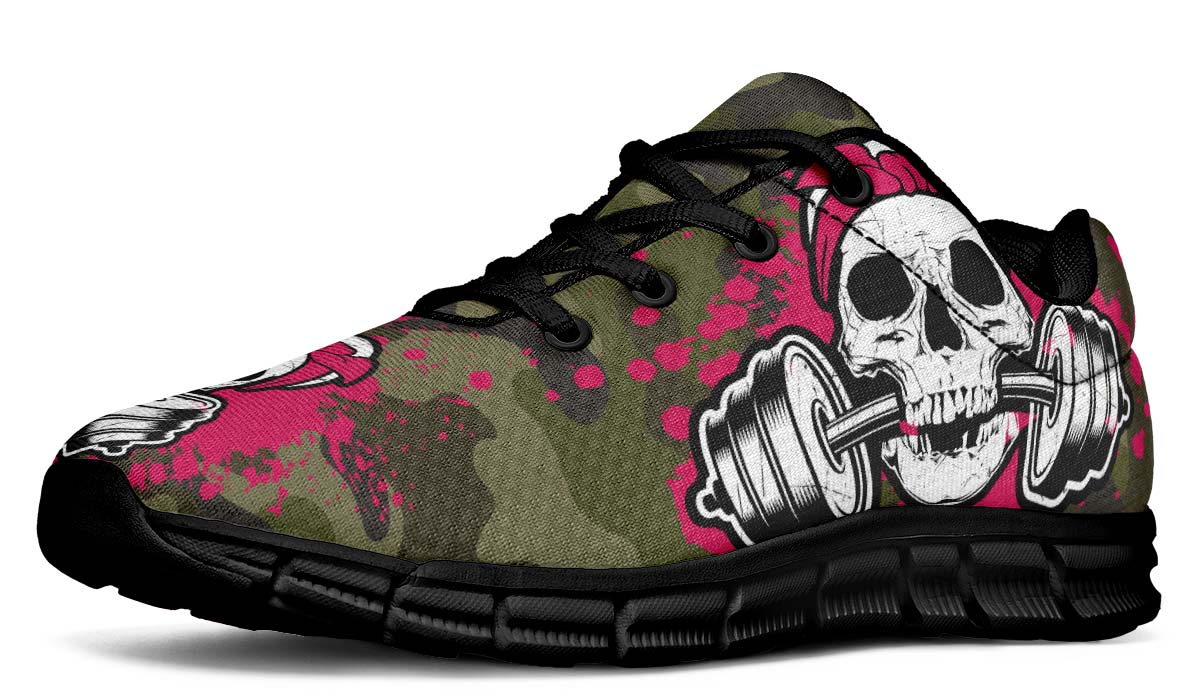 Camo Pink Splat Skull