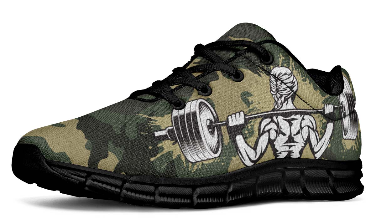 Camo Weights Strong Girl