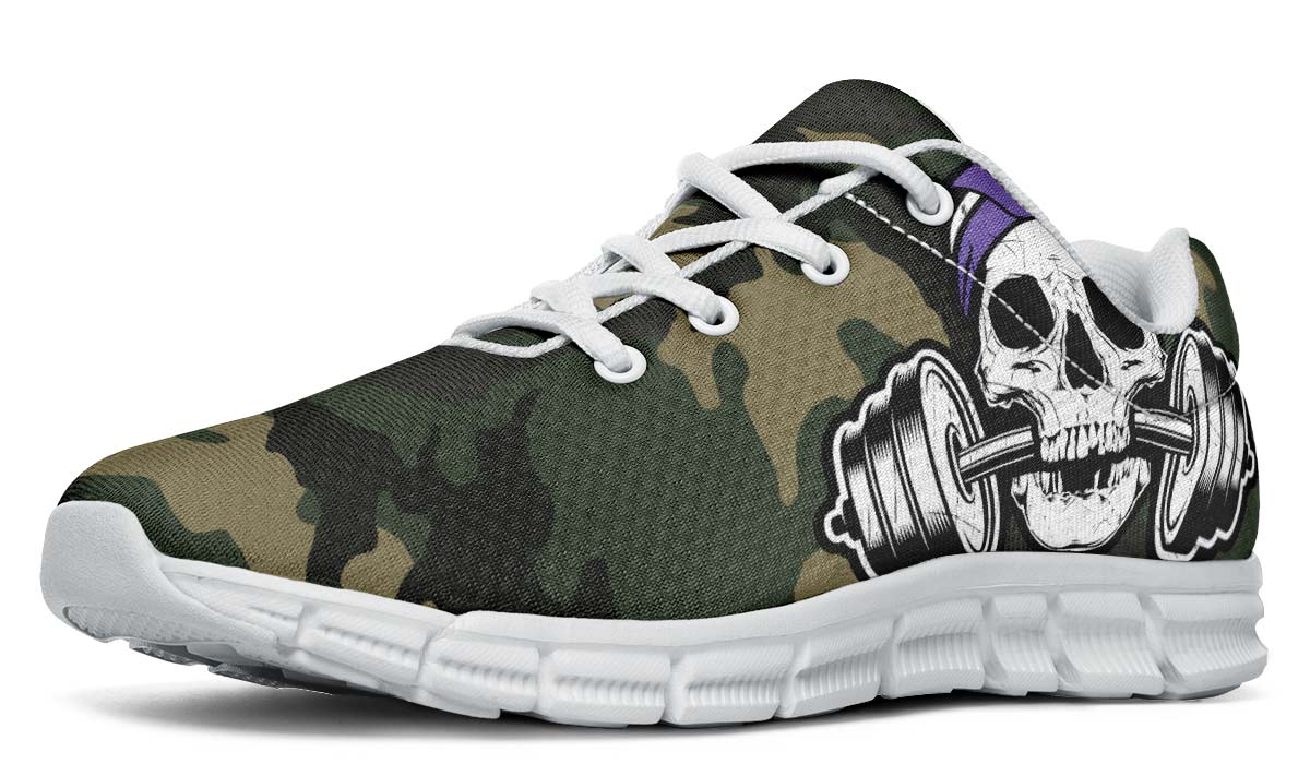 Purple Dumbbell Skull Camo