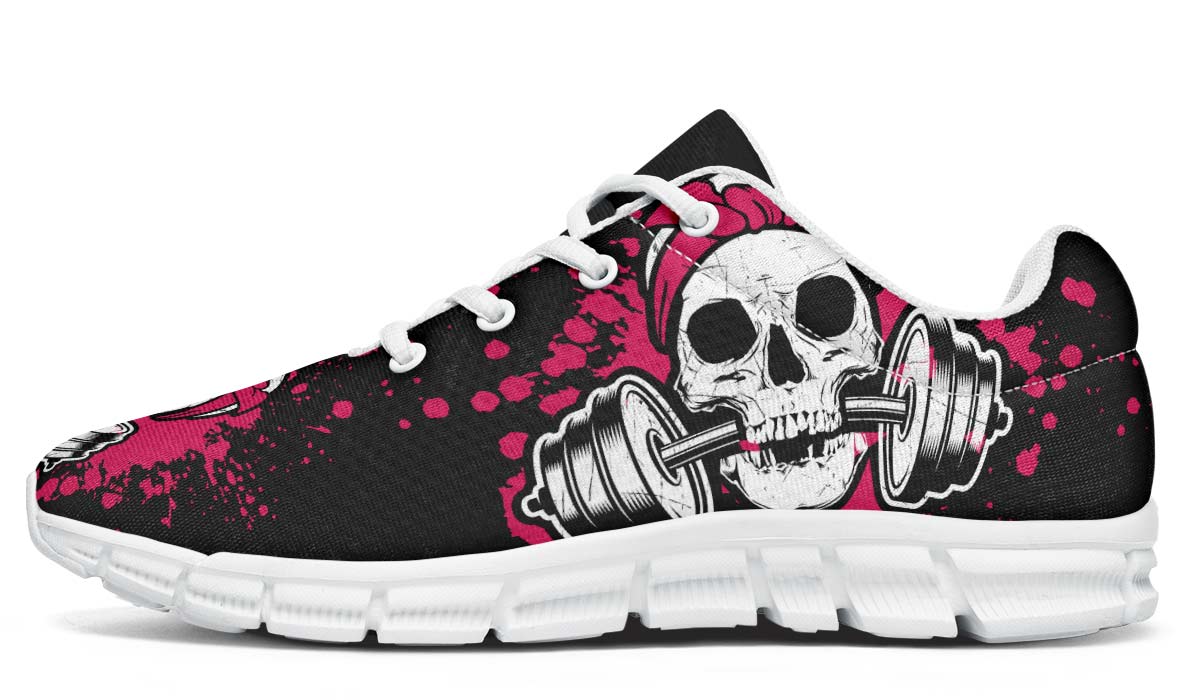 Splat Skull Black Pink