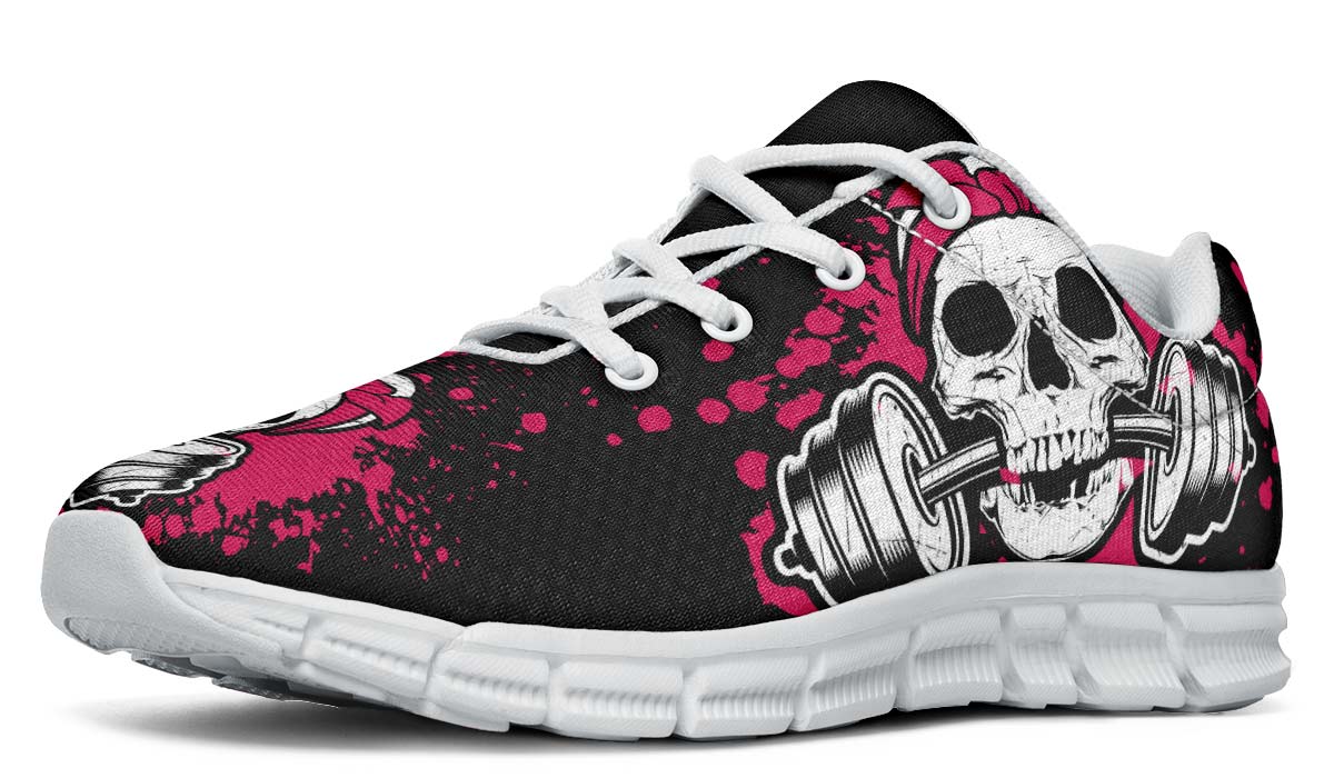 Splat Skull Black Pink