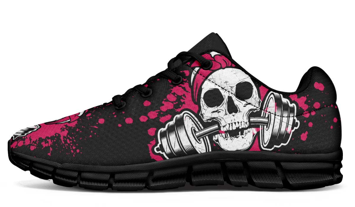 Splat Skull Black Pink