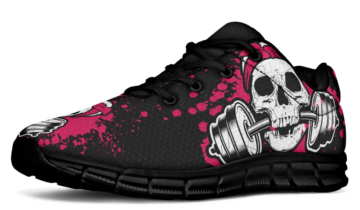 Splat Skull Black Pink