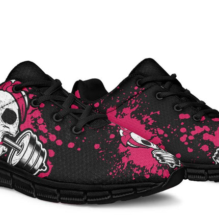 Splat Skull Black Pink