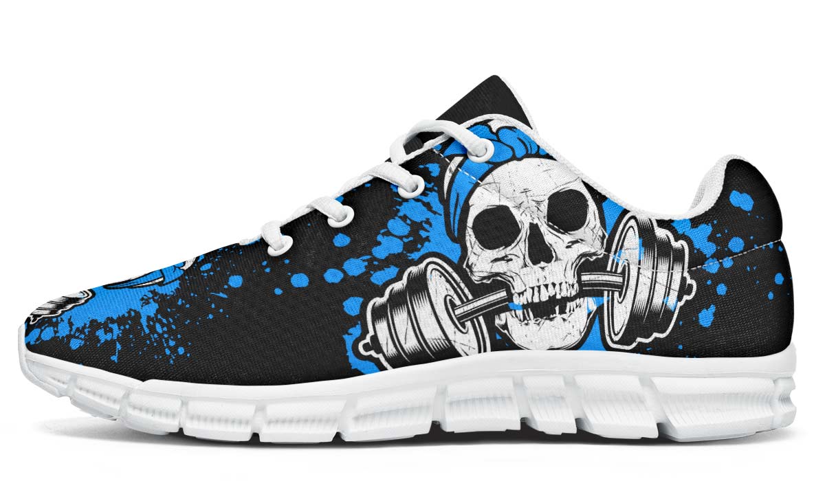 Splat Skull Blackpale Blue