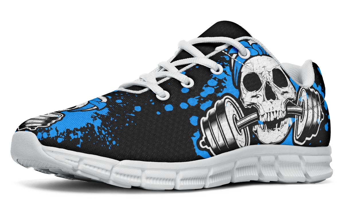 Splat Skull Blackpale Blue