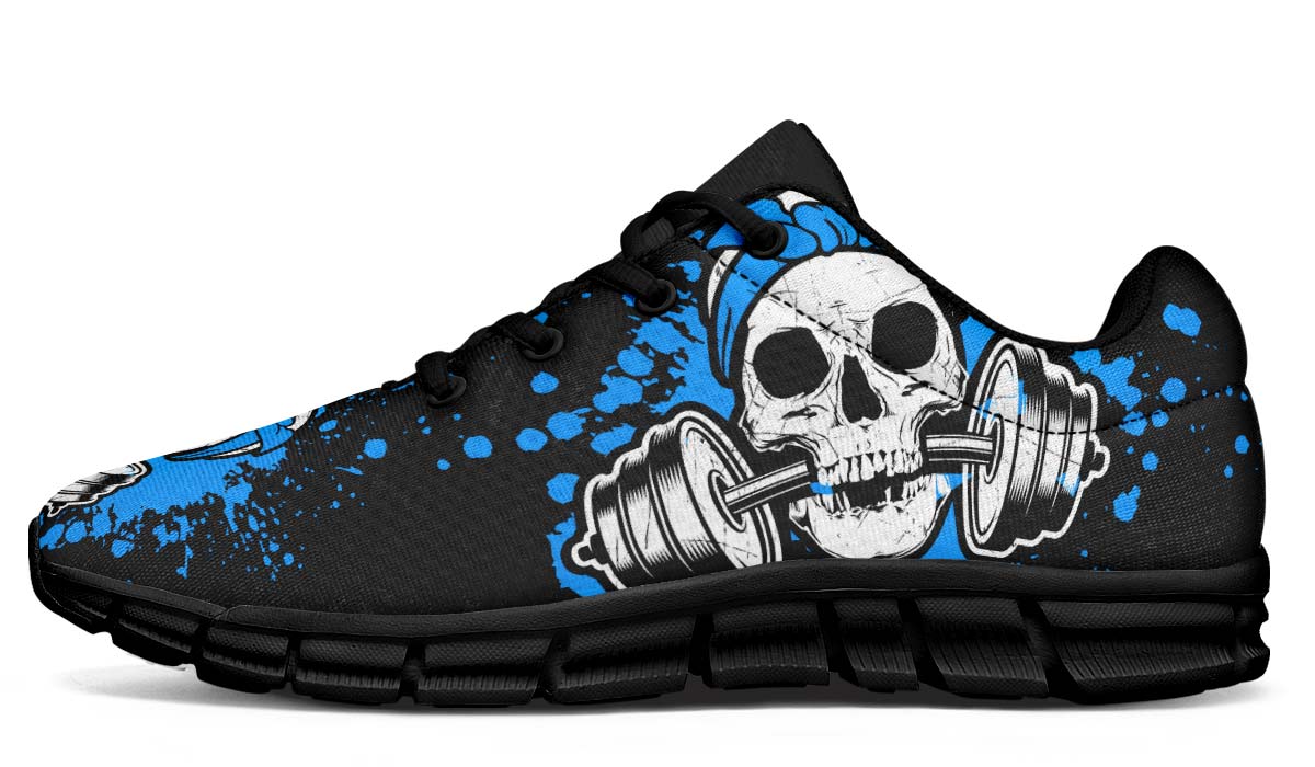 Splat Skull Blackpale Blue