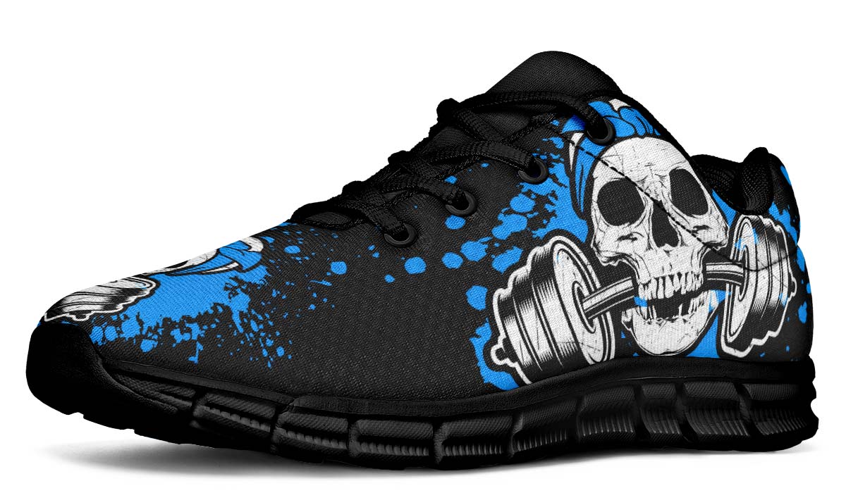 Splat Skull Blackpale Blue