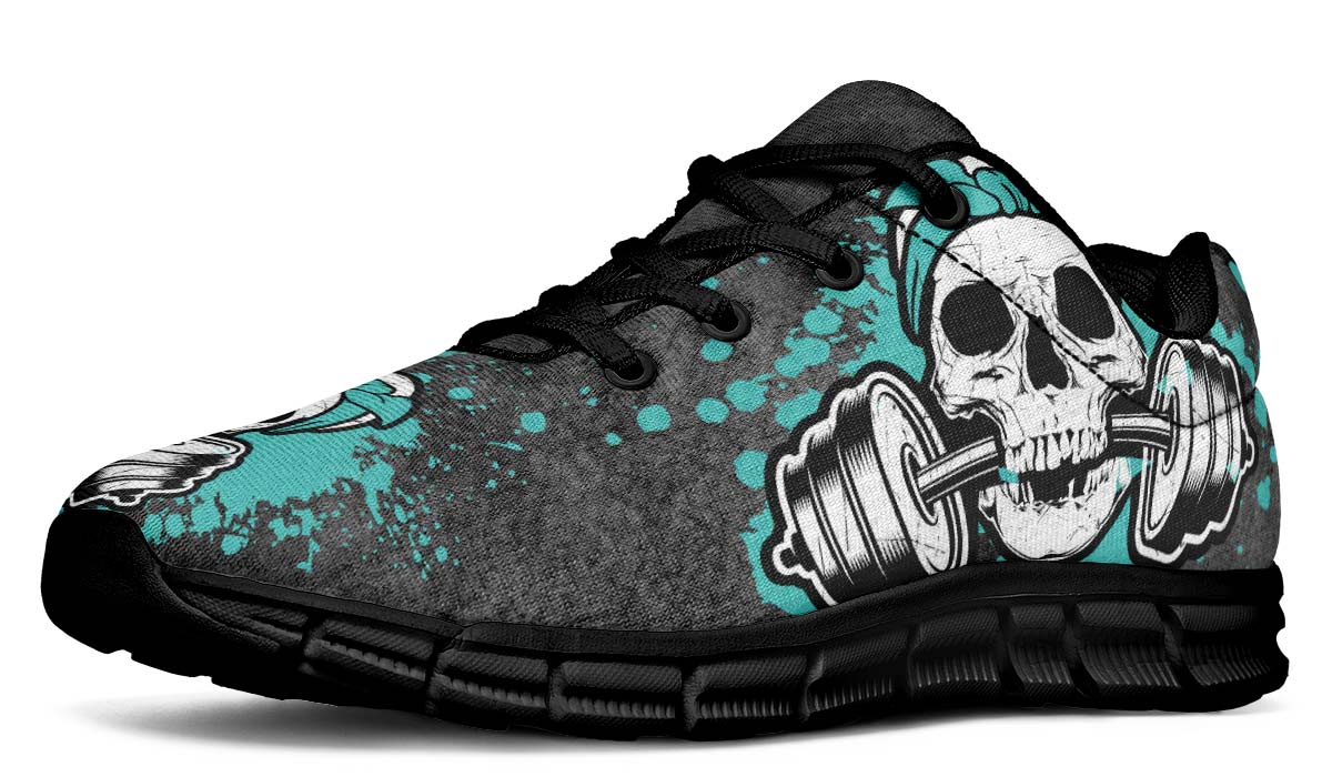 Splat Skull Distressed Turquoise