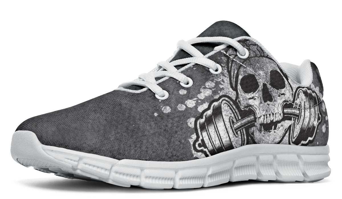 Gray Splat Skull