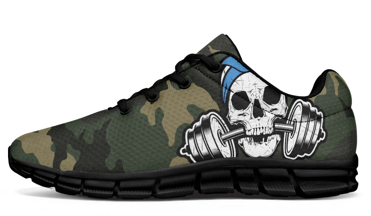 Pale Blue Dumbbell Skull Camo