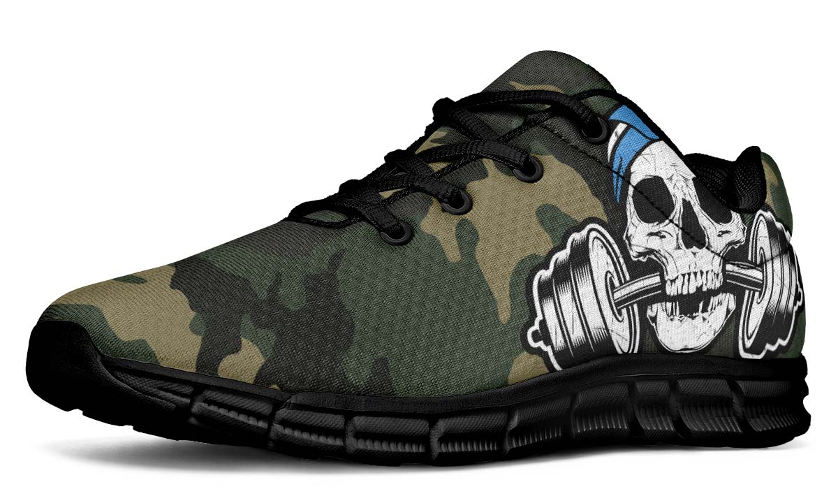 Pale Blue Dumbbell Skull Camo