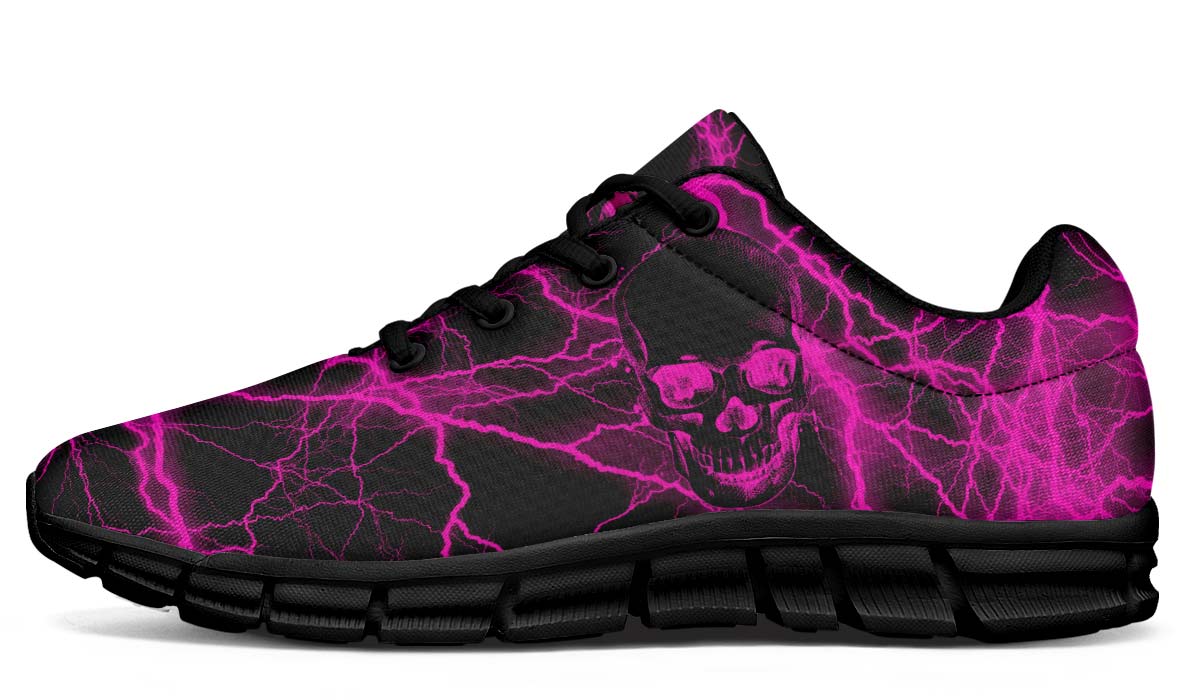 Pink Lightning Skull