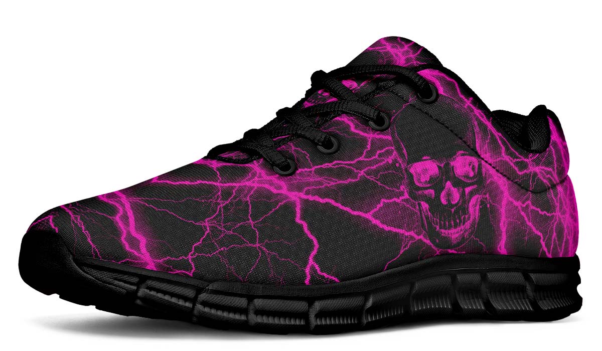 Pink Lightning Skull