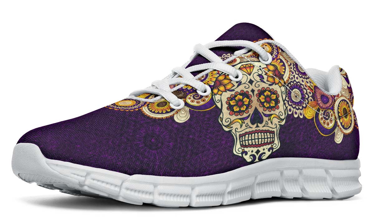 Purple Mandala Skull