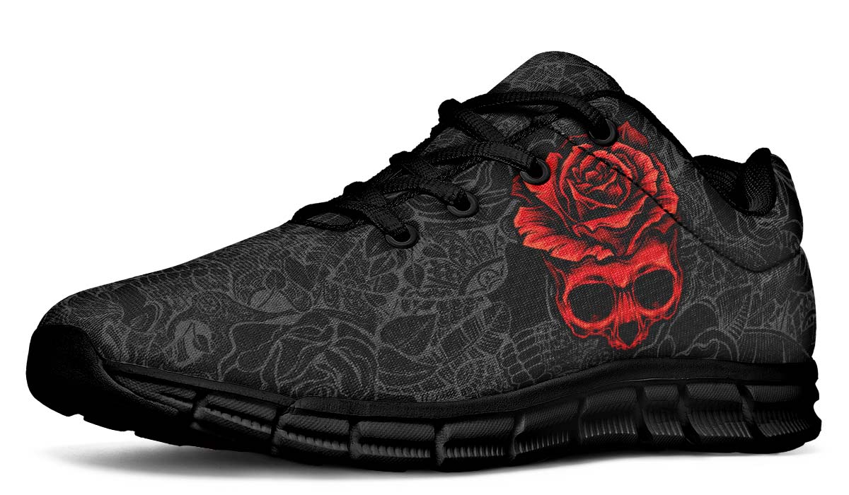 Rose Skull Red