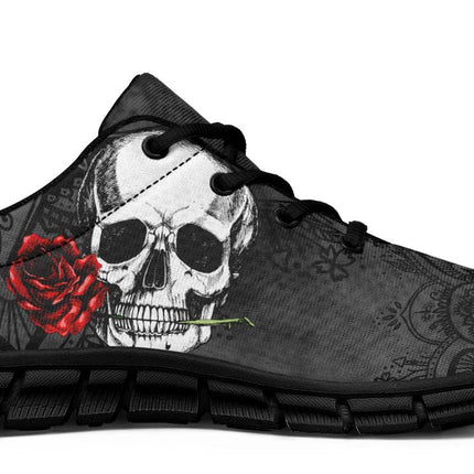 Skull With A Rose