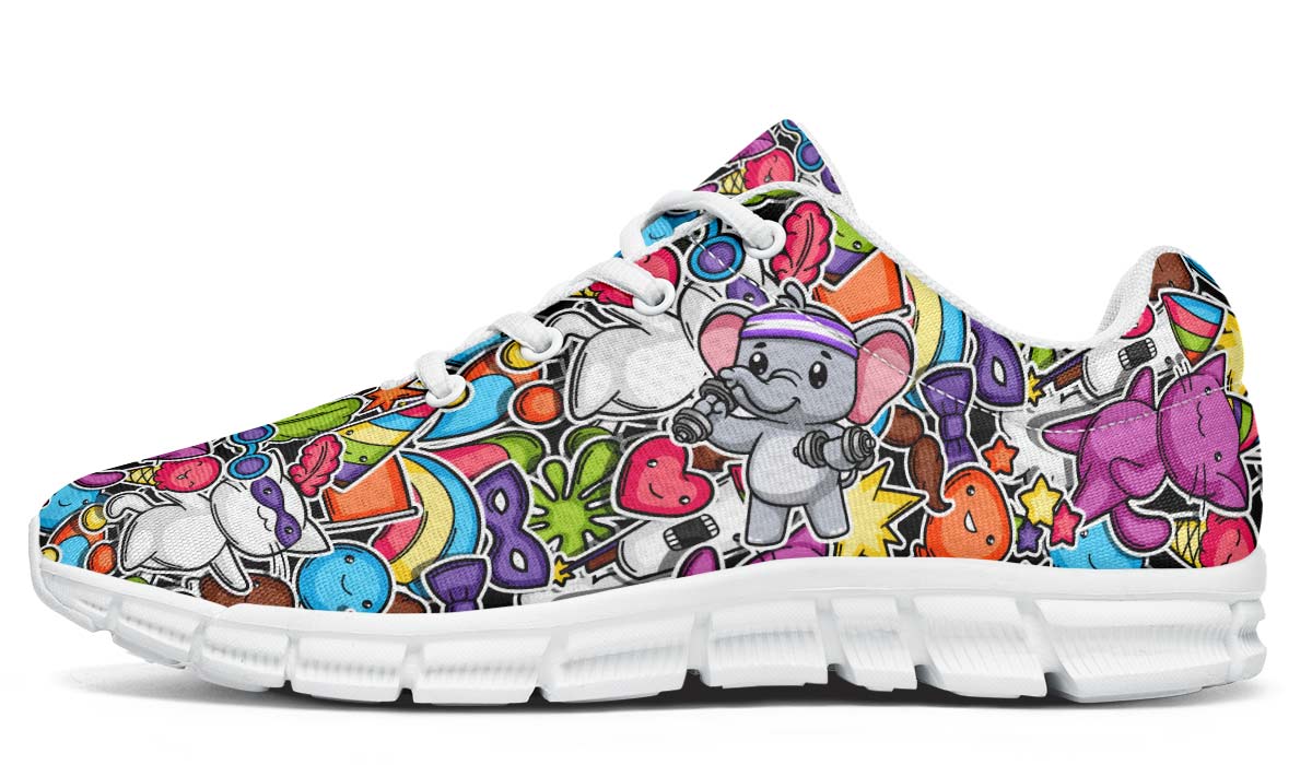 Cartoon Fit Elephant