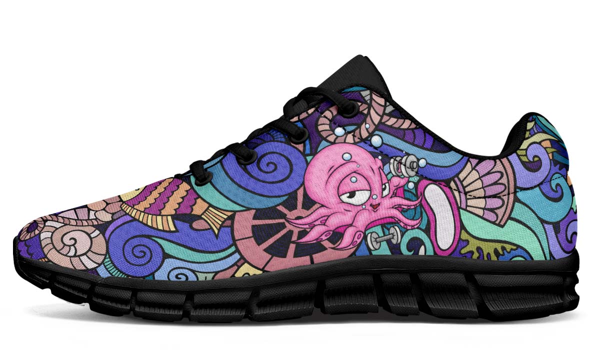 Cartoon Fit Octopus