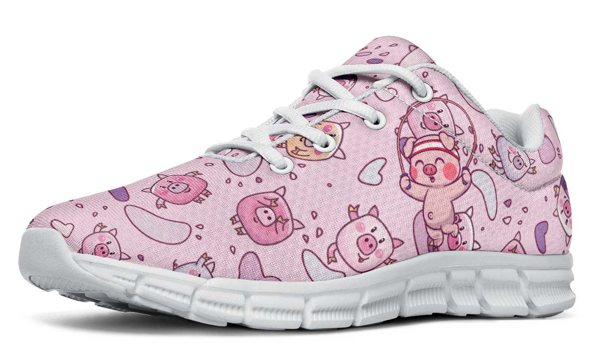 Cartoon Fit Pig