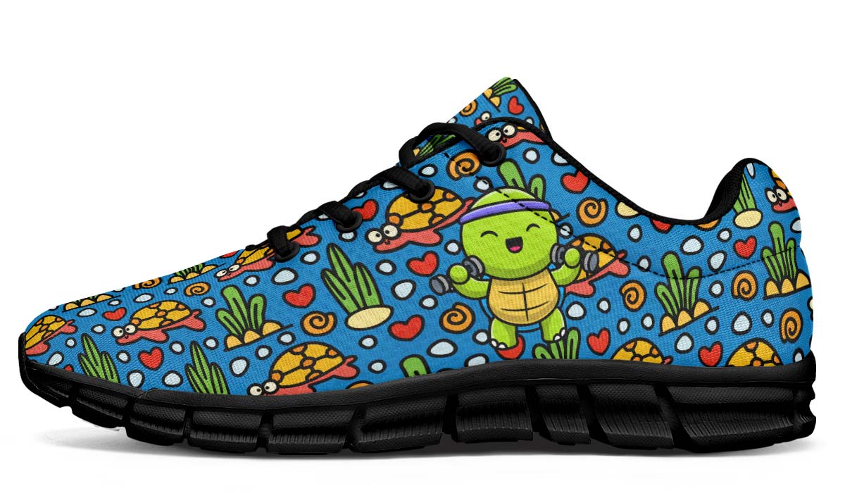 Cartoon Fit Turtle