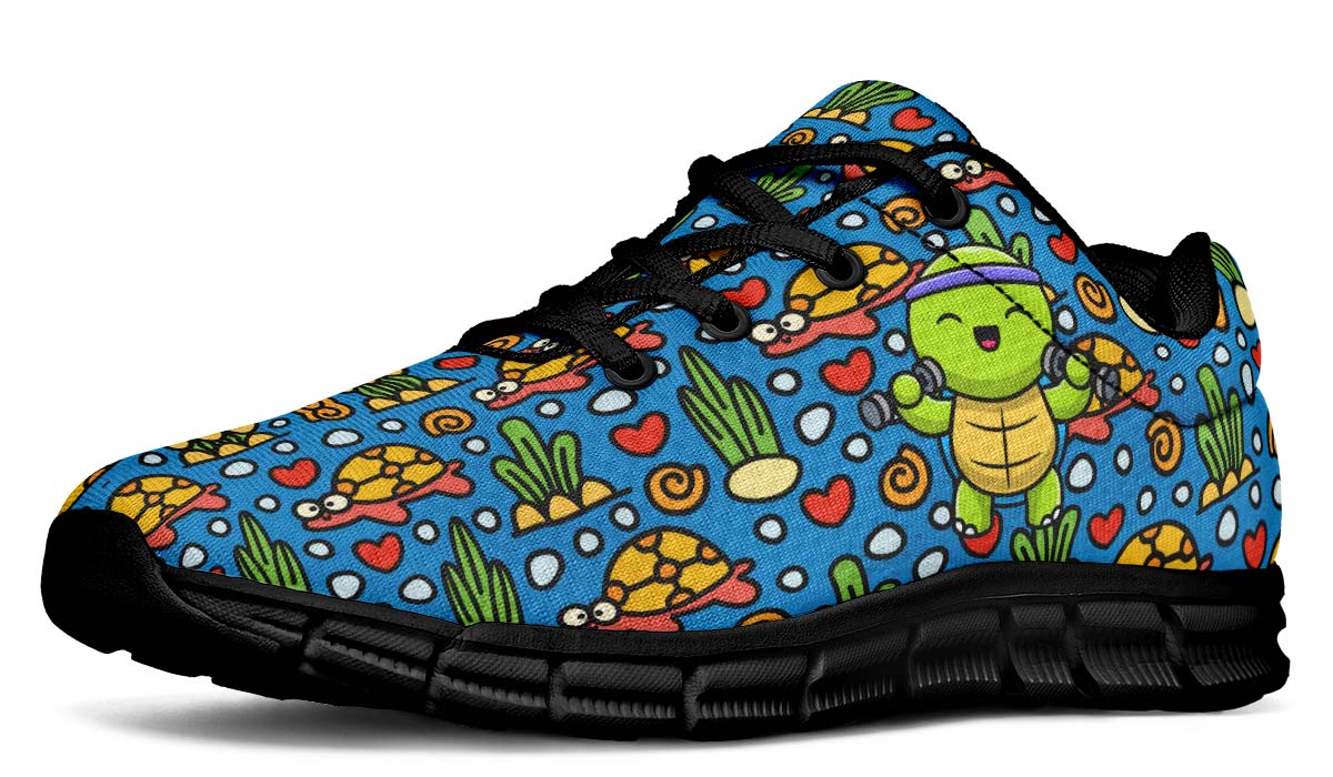 Cartoon Fit Turtle