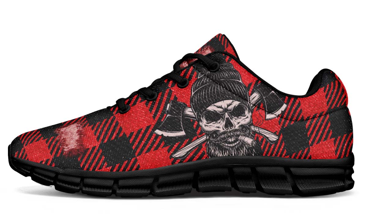 Red Check Skull