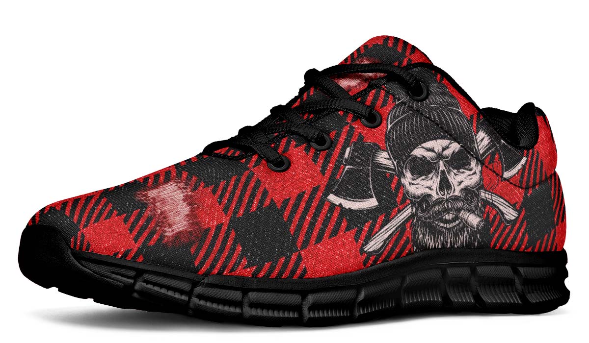 Red Check Skull