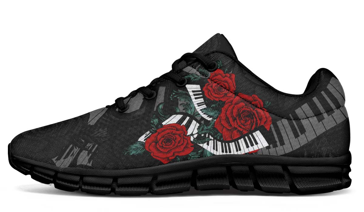 Piano And Roses