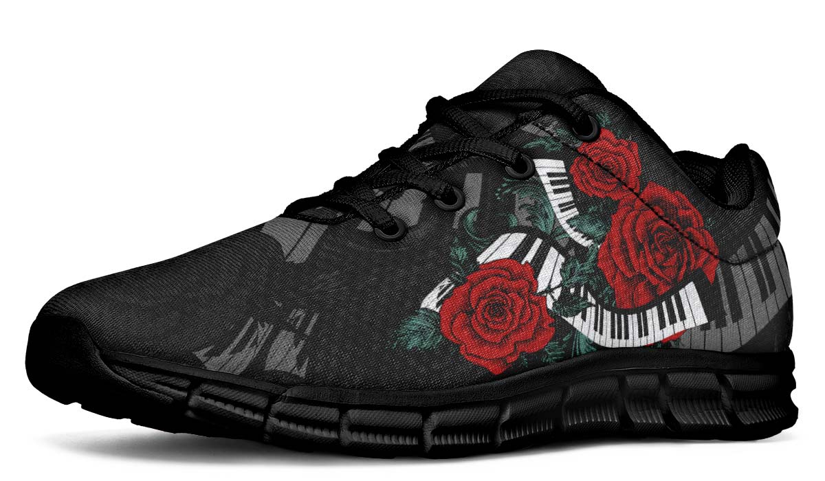 Piano And Roses